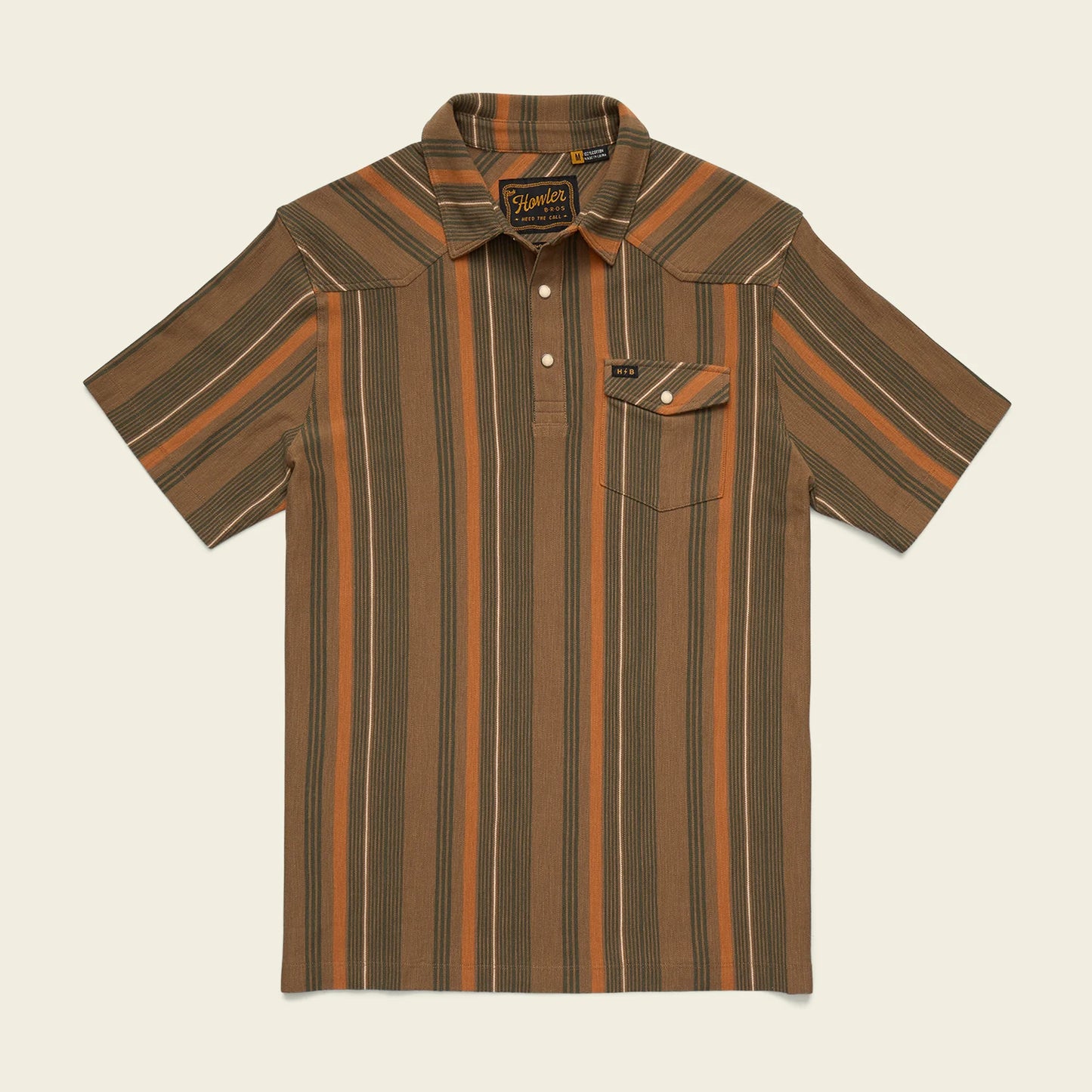 Ranchero Polo - Old Bill Stripe : Otter