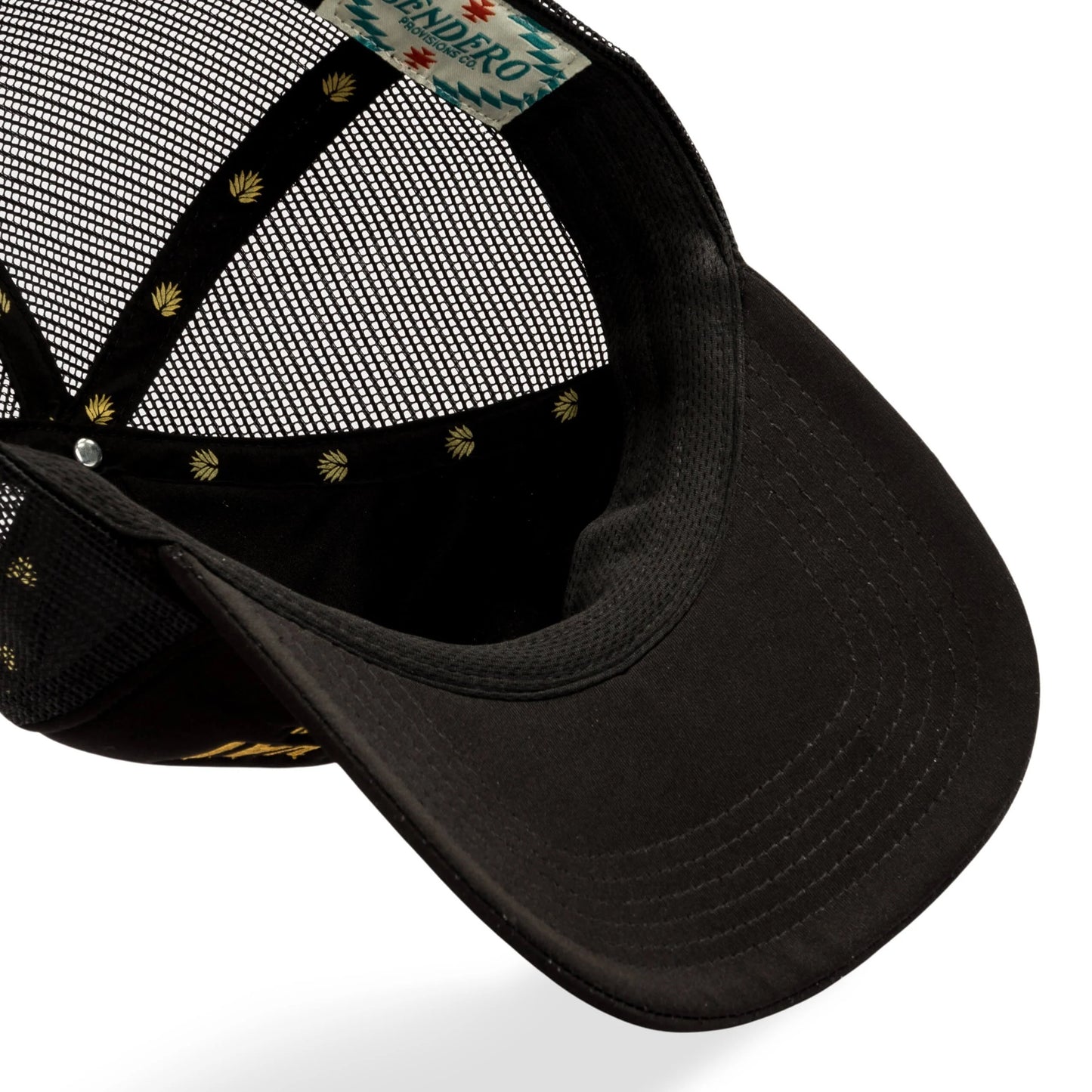 Cowboy Hat-Black/Gold