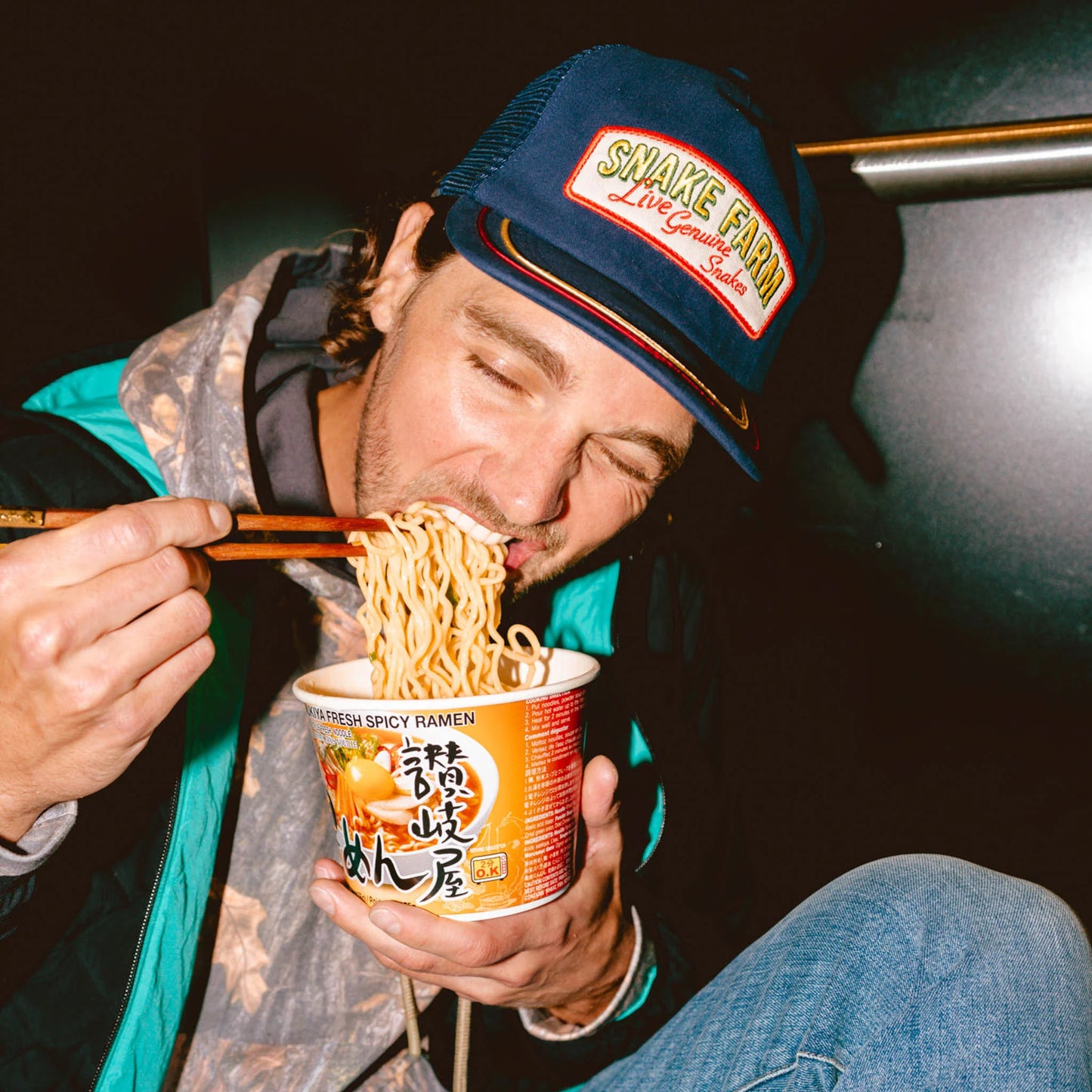 Snake Farm Hat - Navy