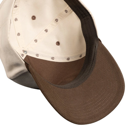 Cowboy Country Club Hat - Cream/Brown