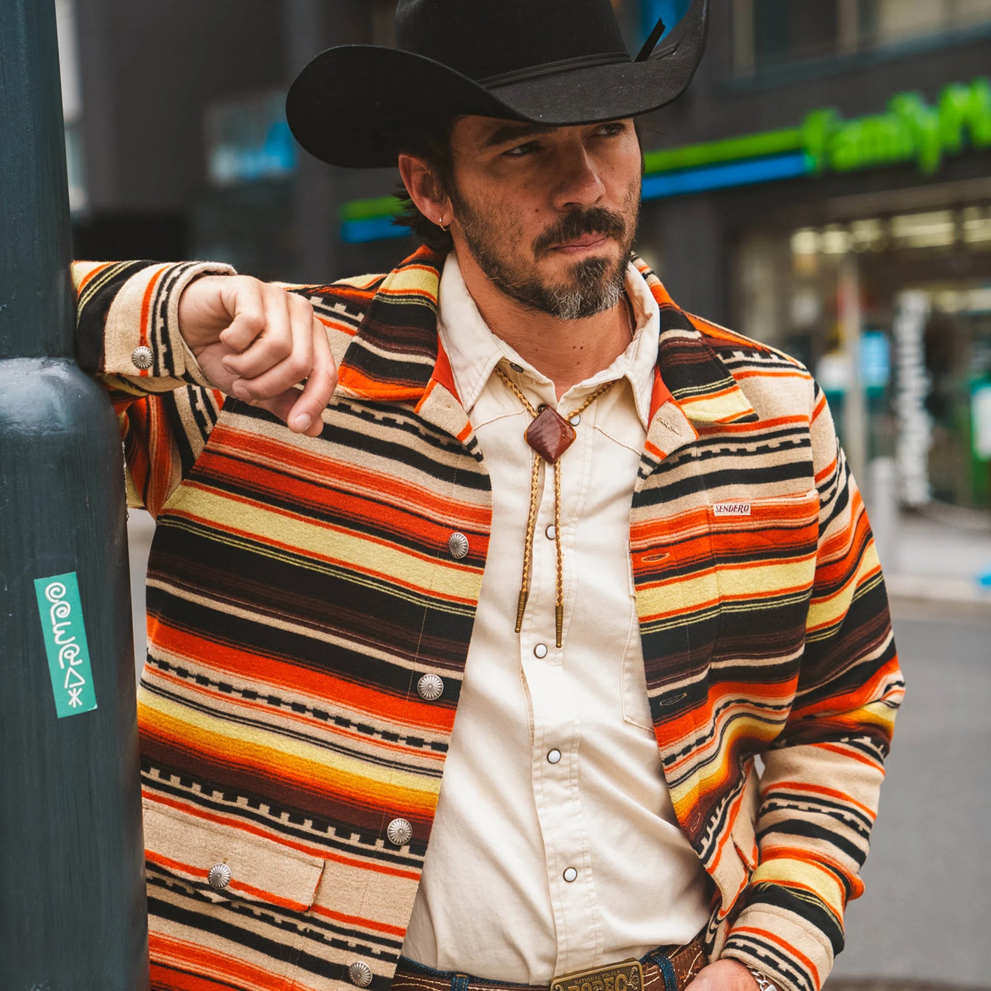 Santa Fe Jacket - Sunset – Blue Seven Santa Fe Jacket - Sunset – Blue Seven
