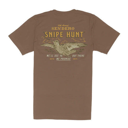 Snipe Hunt T-Shirt - Light Brown