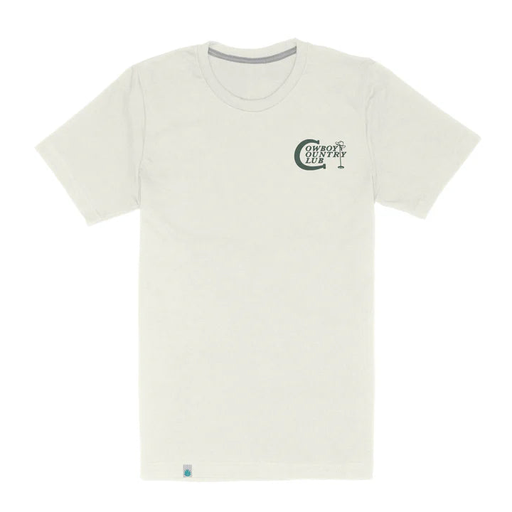 Cowboy Country Club T-Shirt - Vintage White