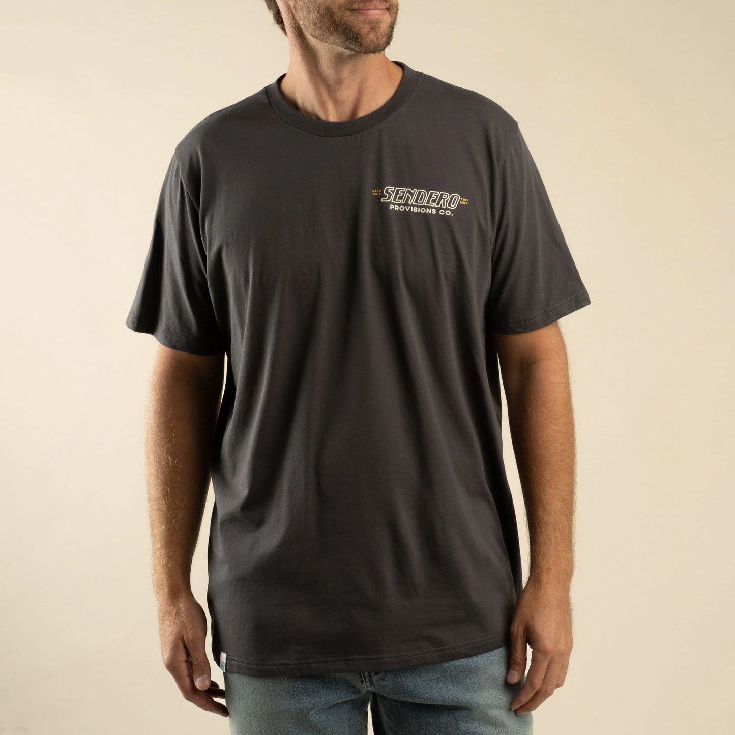 Out Yonder Tee - Charcoal