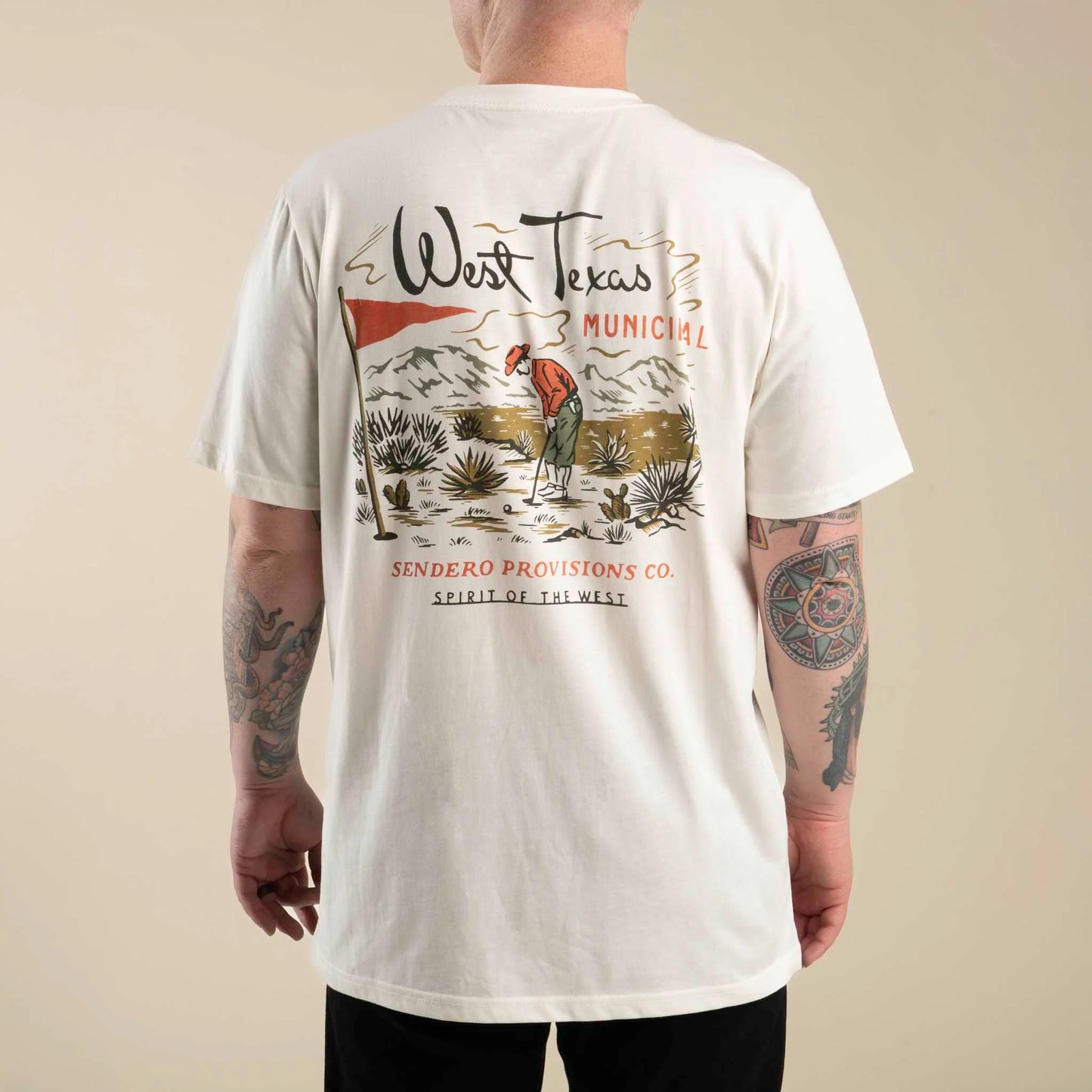 West Texas Municipal T-Shirt - Vintage White