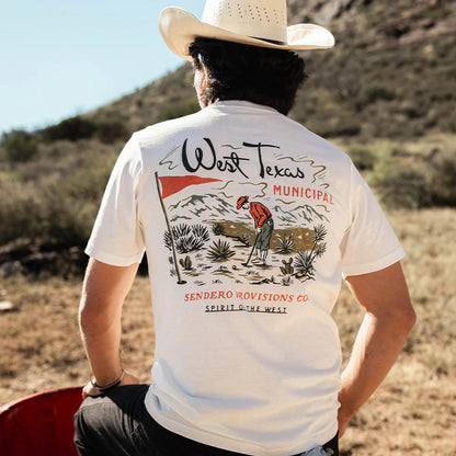 West Texas Municipal T-Shirt - Vintage White