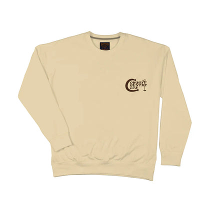 Cowboy Country Club Sweatshirt - Cream