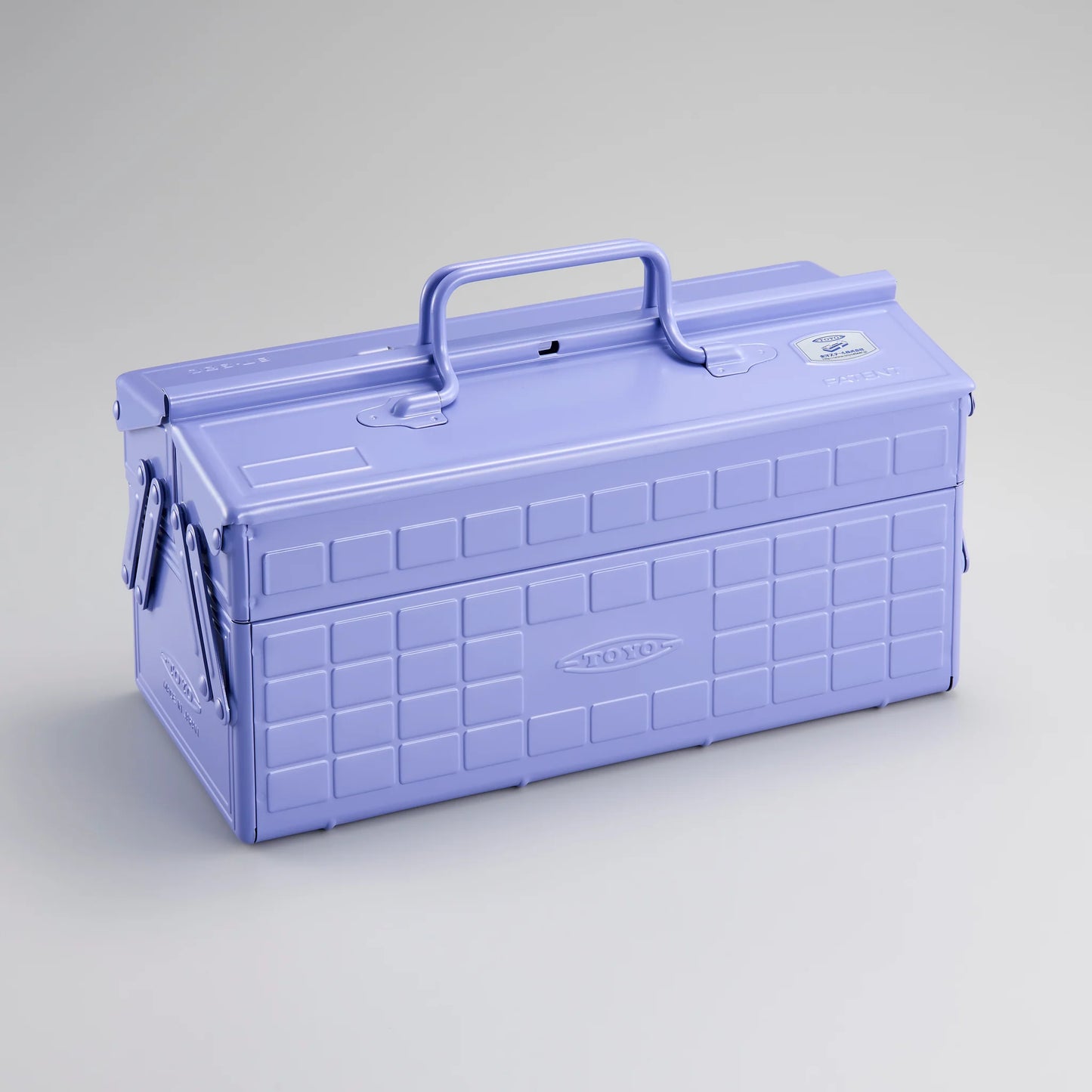 Steel Toolbox w/ Cantilever Lid - Lilac