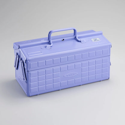 Steel Toolbox w/ Cantilever Lid - Lilac
