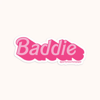 Baddie Sticker