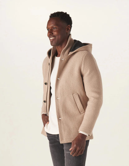 Balboa Pea Coat - Maple