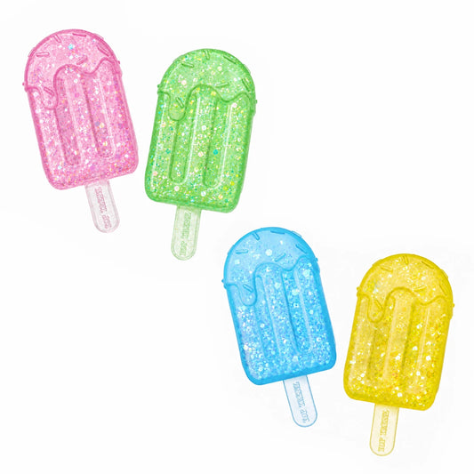 Super Duper Sugar Squisher - Glitter Ice Pop 2 Pack