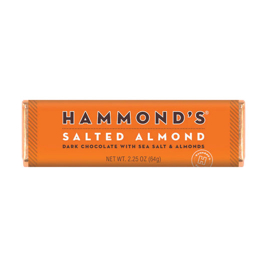 Chocolate Bar - Salted Almond Dark Chocolate