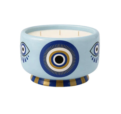 24 oz Ceramic Eye Candle - Incense & Smoke