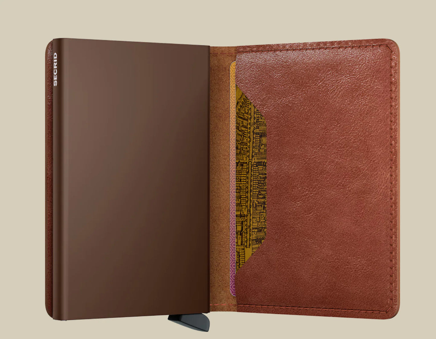 Slimwallet - Vintage Cognac/Brown