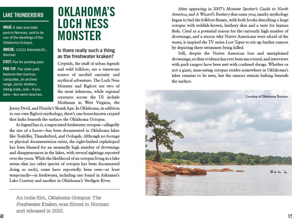 Secret Oklahoma: A Guide to the Weird, Wonderful, and Obscure