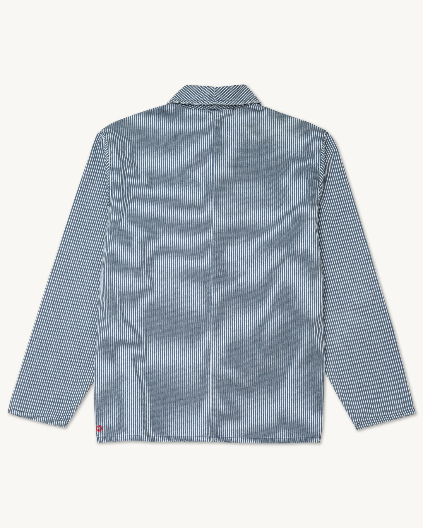 Shepherds Shirt in Indigo Hickory Stripe