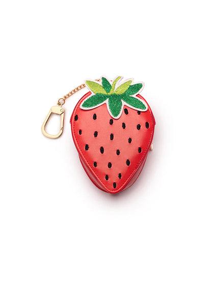 Strawberry 2 in 1 Bag Charm + Shopper