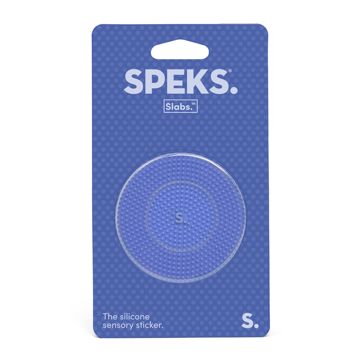 Speks Sensory Sticker - Static - Blue