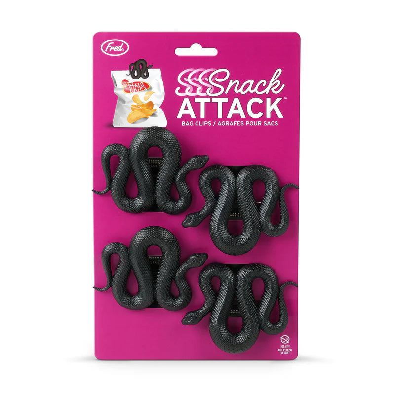 Sssnack Attack - Snake Bag Clips - Thumbnail 2