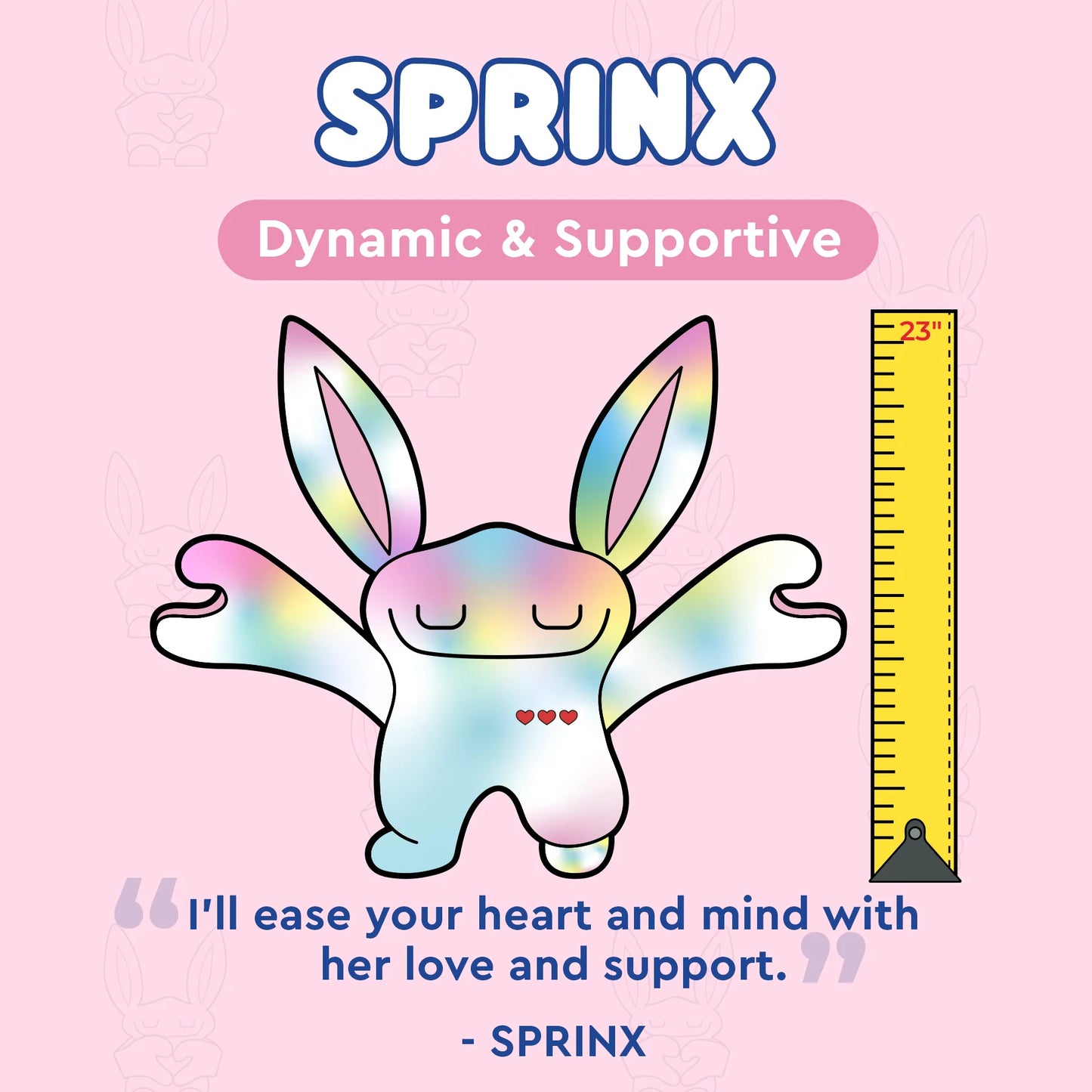 14" Weighted Plush - Sprinx