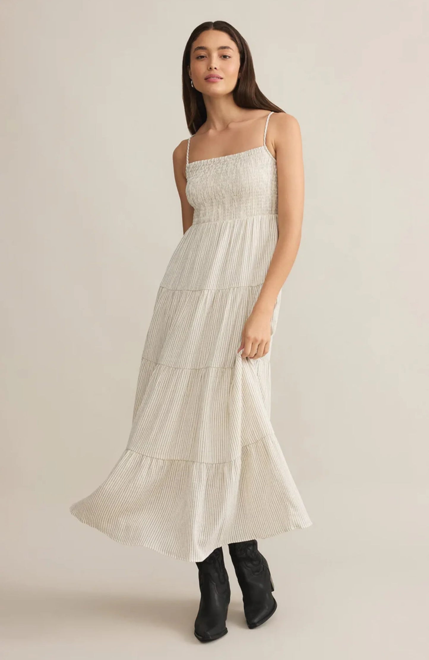 Balos Striped Maxi Dress