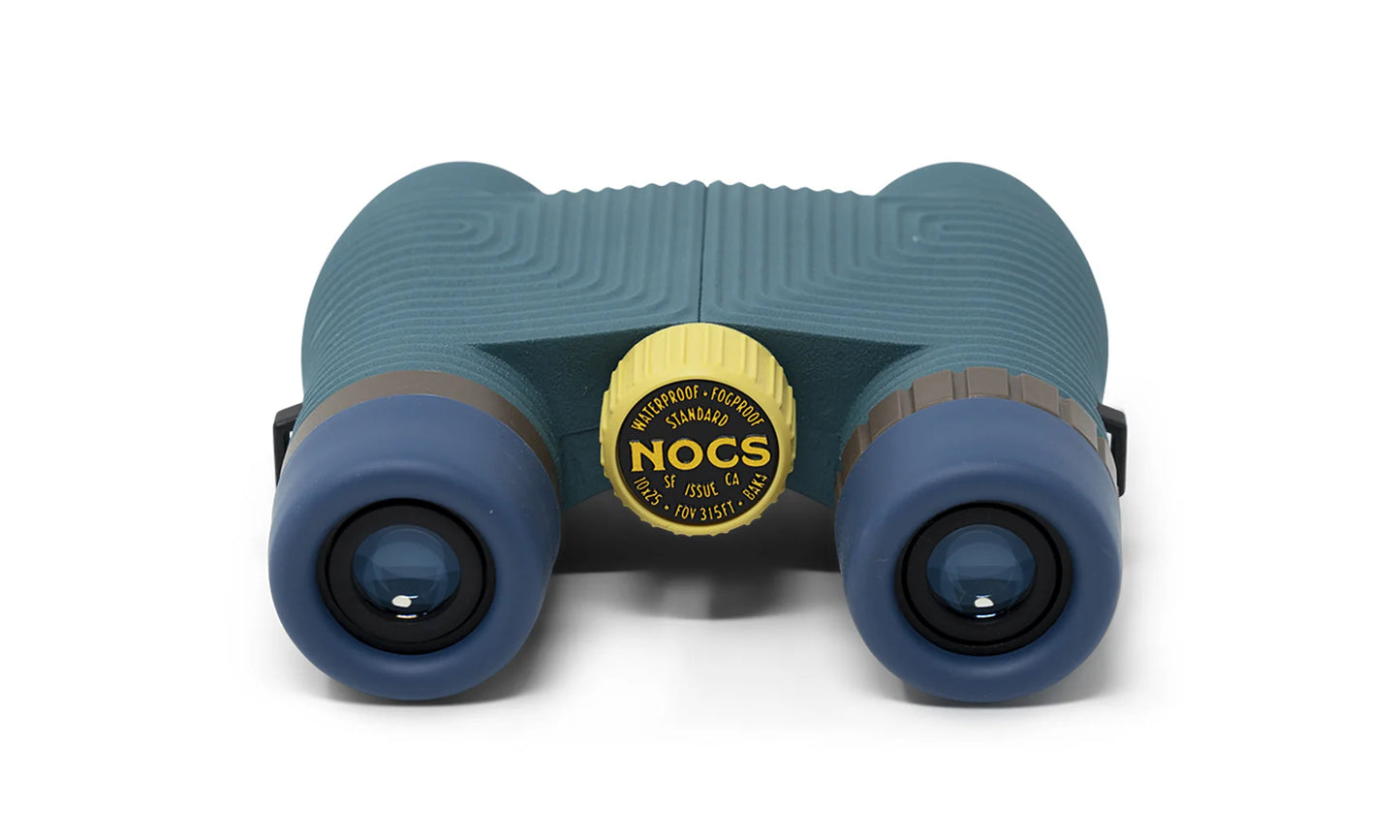 Standard Issue 10x25 Waterproof Binoculars - Pacific Blue II