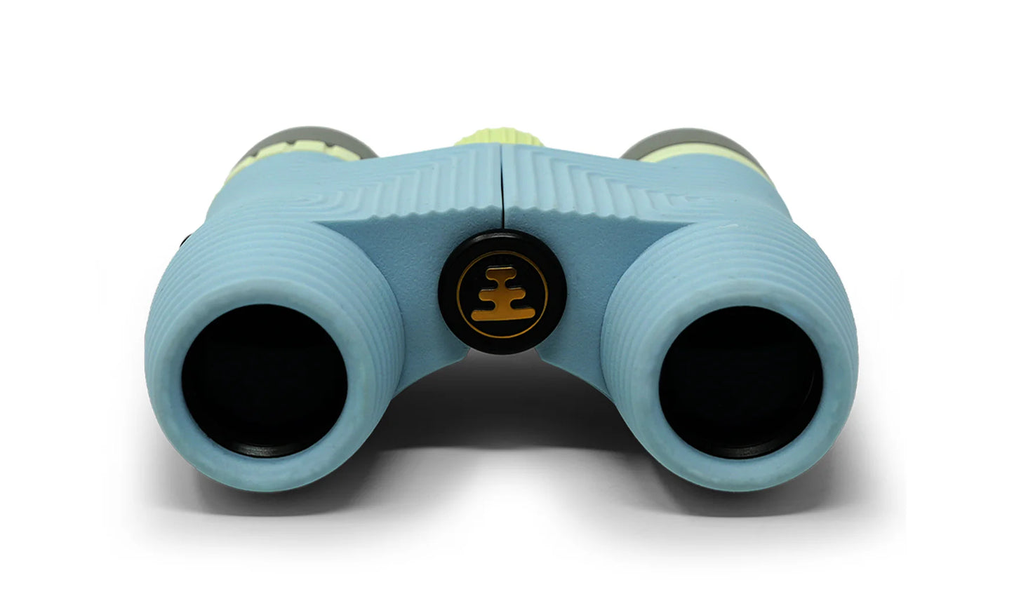 Standard Issue 10x25 Waterproof Binoculars - Celeste Blue