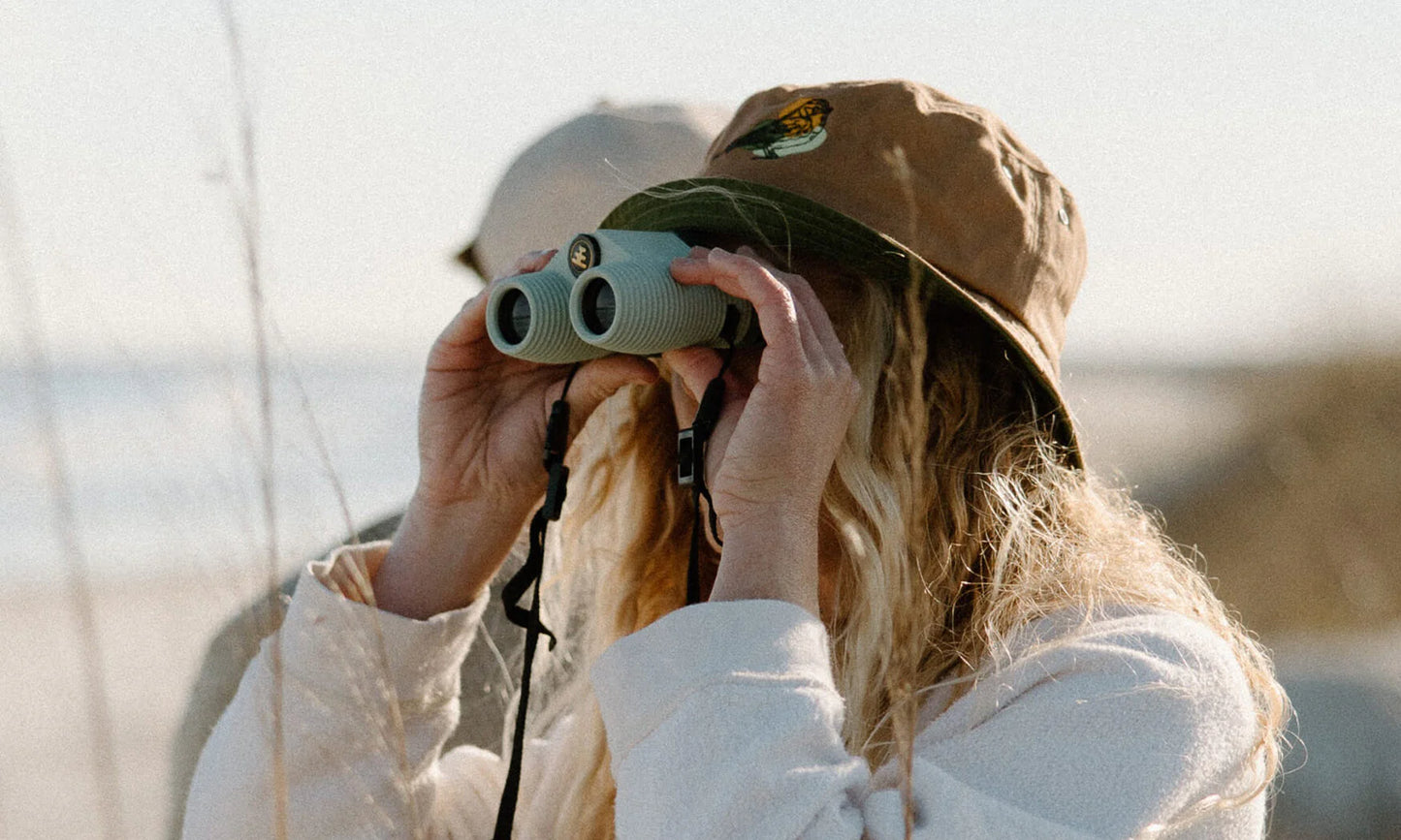 Standard Issue 8x25 Waterproof Binoculars - Glacial Blue