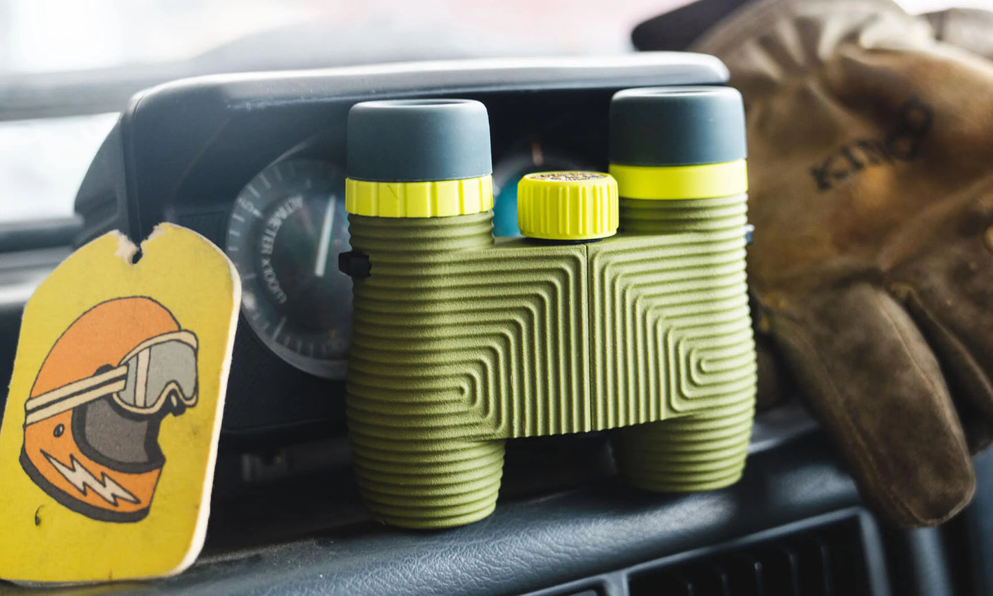 Standard Issue 10x25 Waterproof Binoculars - Olive Green