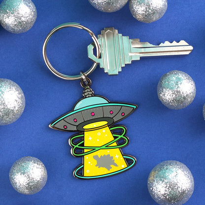 Stego UFO Keychain