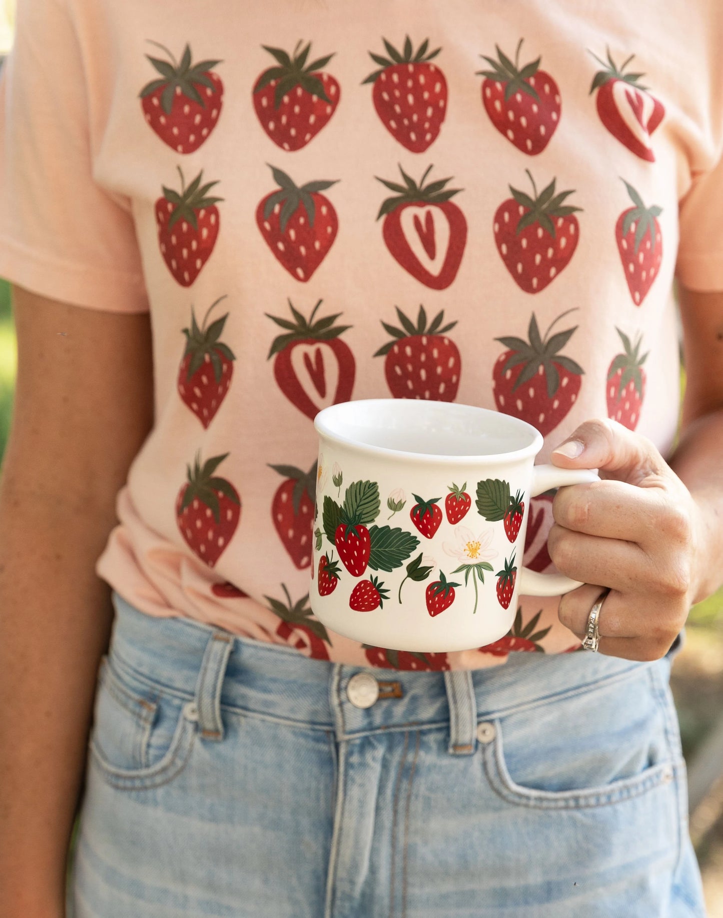 Strawberry Patch Mug