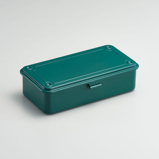 Steel Stackable Storage Box - Antique Green