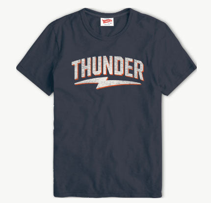 Thunder Bolt Tee - Indigo