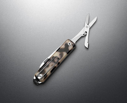 The Ellis Scissors - Desert Tortoise/Stainless - Eco-Acetite