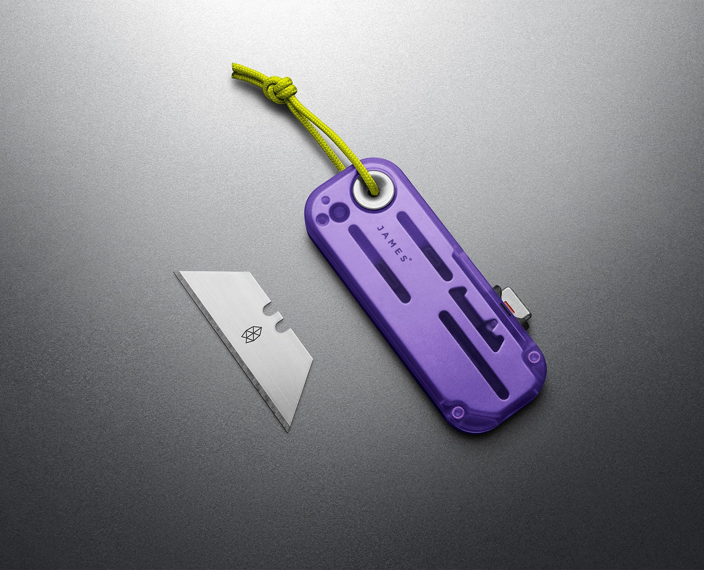 The Palmer - Clear Atomic Purple
