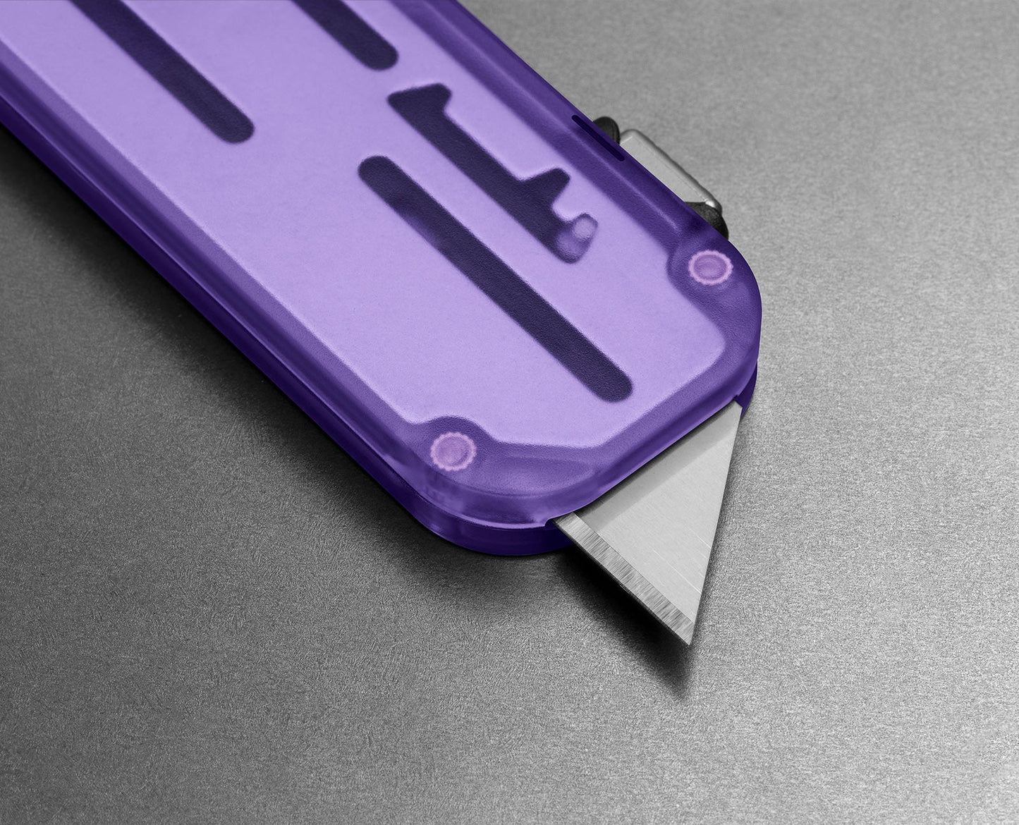 The Palmer - Clear Atomic Purple
