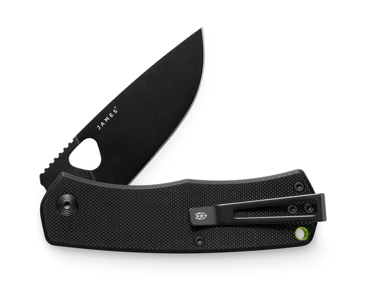 The Folsom - Black/Black - G10 Straight