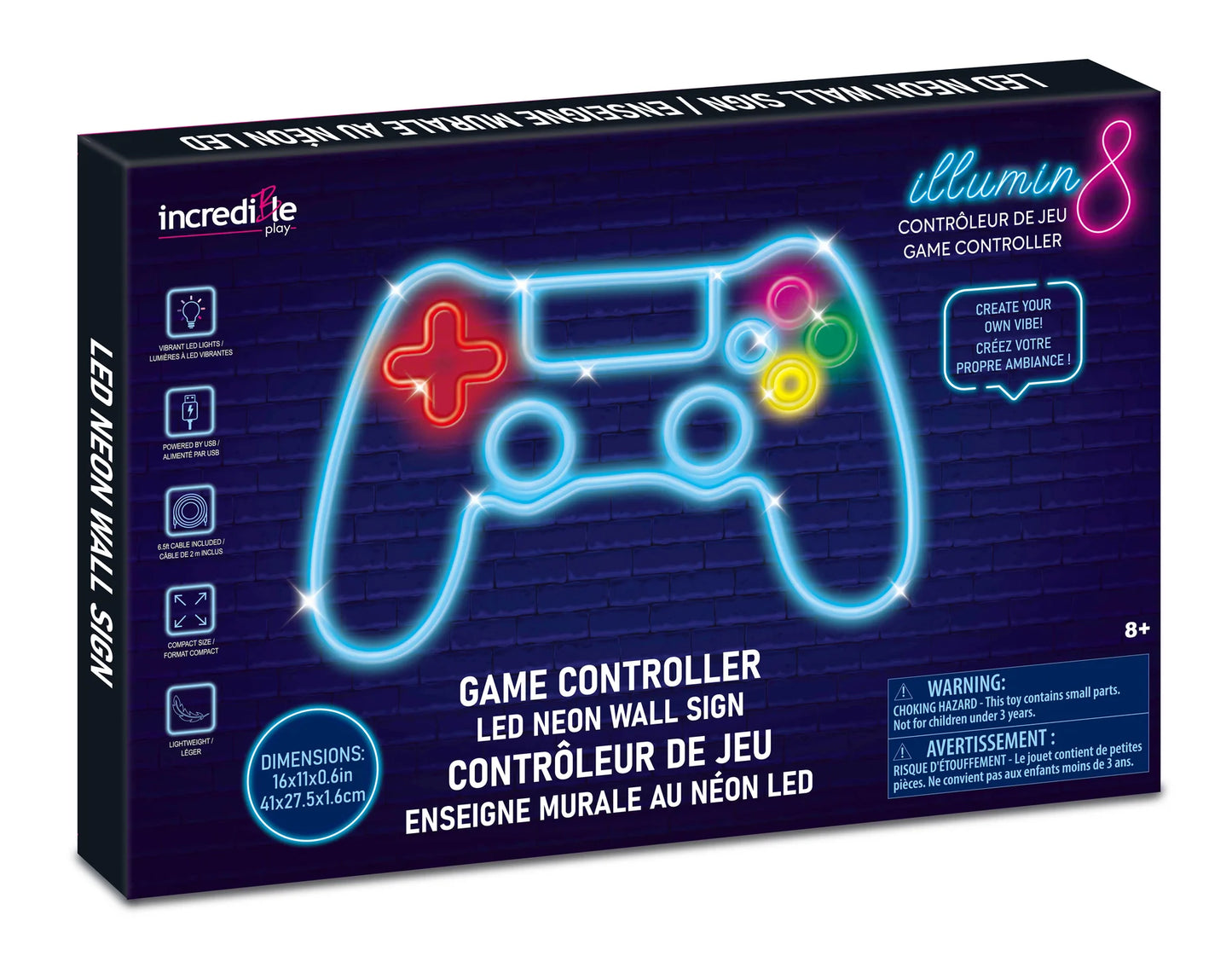 ILLUMIN8 Game Controller Neon LED Sign