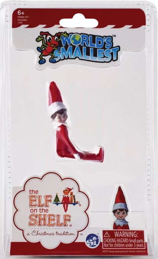 World's Smallest Elf on a Shelf