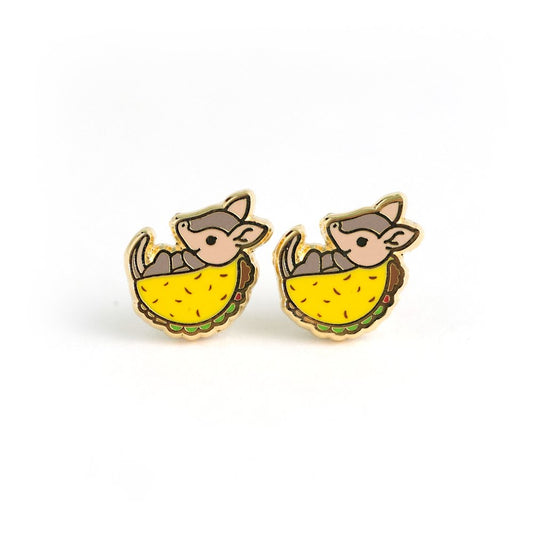 Tacodillo Enamel Earrings