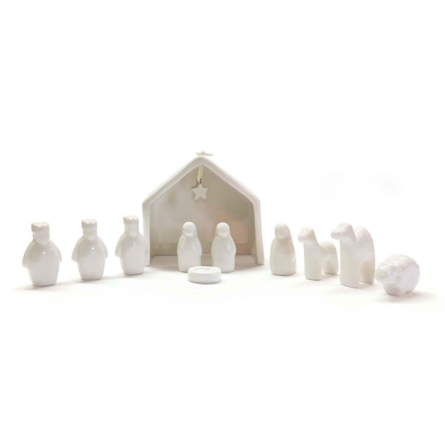 11 Pc Miniature Nativity Set