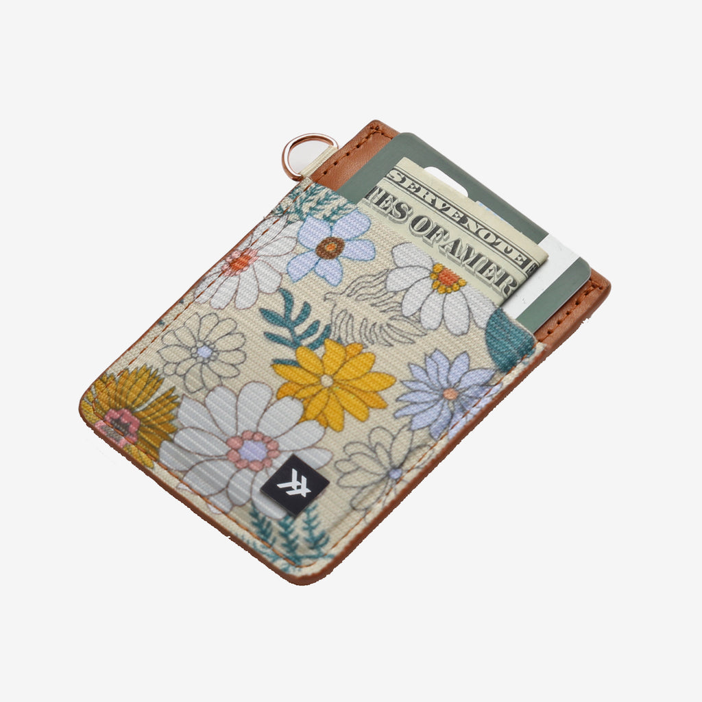 Blossom Vertical Wallet