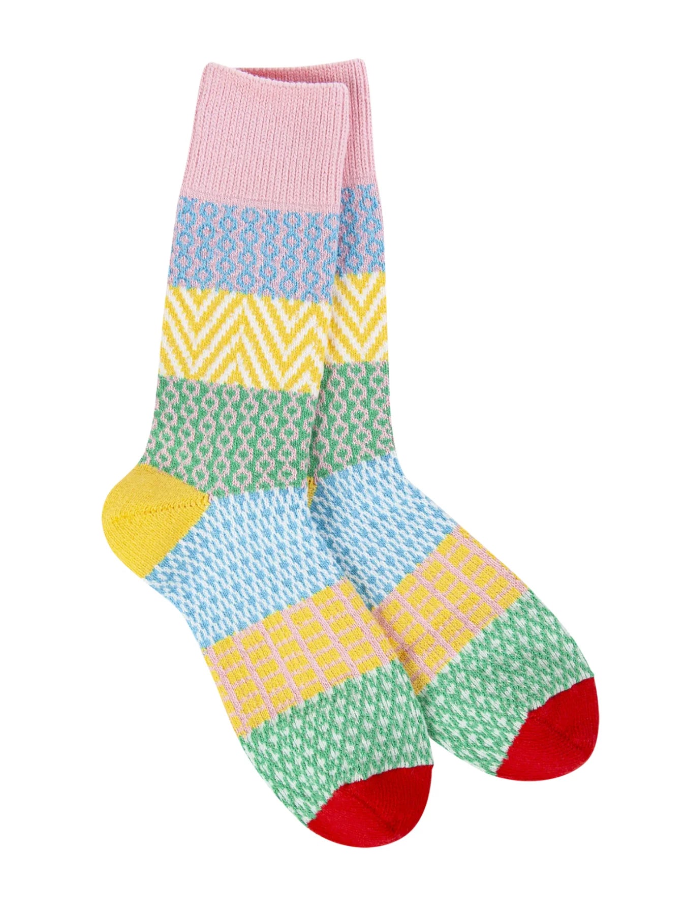 Weekend Gallery Crew Socks - Wonderland