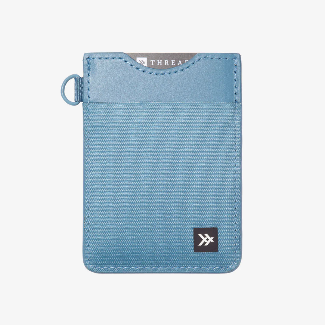 Surf Blue Vertical Wallet