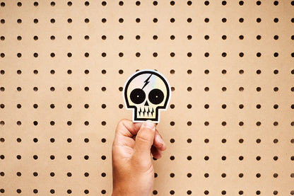 Skull Sticker - Holo