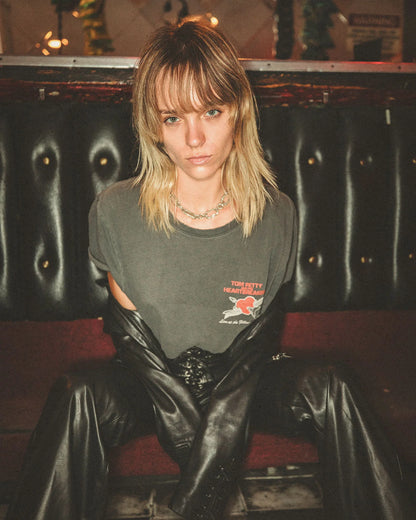 Women's Tom Petty American Girl Vintage Tee - Black