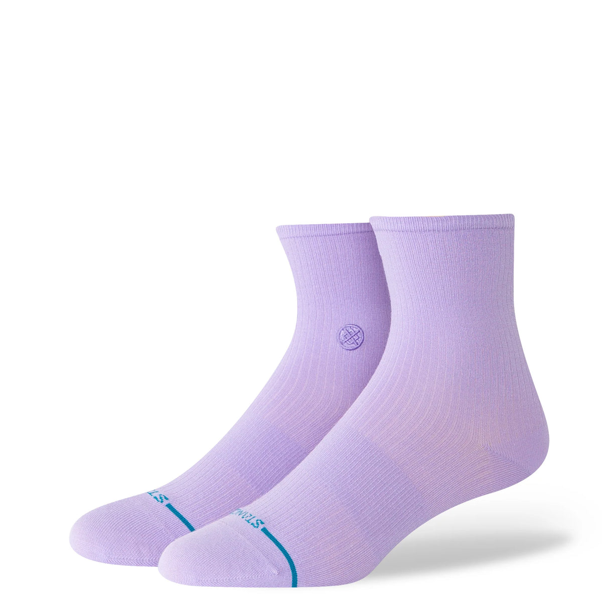 Fine Rib Quarter - Purple - MD
