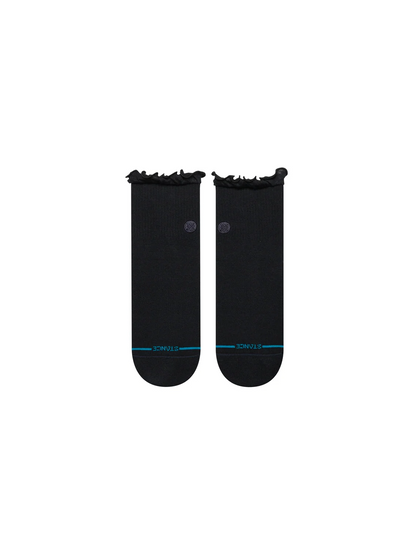 Ruffle Icon Quarter - Black - MD