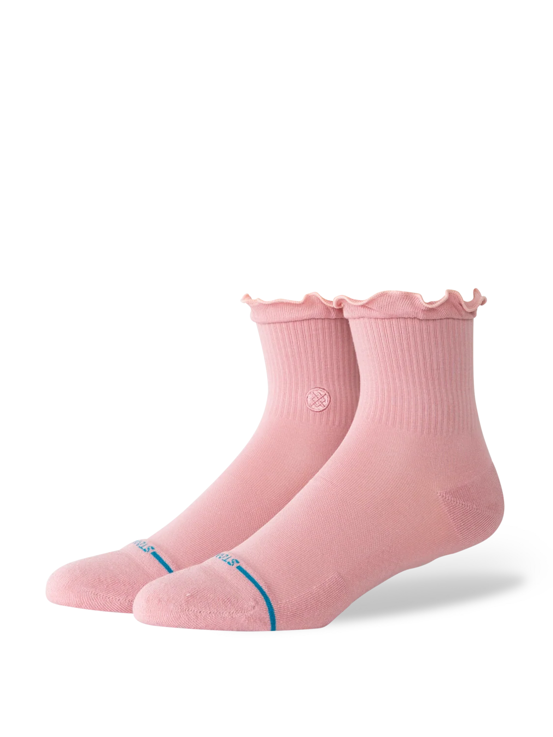 Ruffle Icon Quarter - Pink - MD